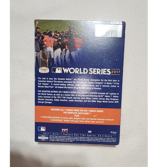 world series 2017 Houston Astros 8 disc DVD collection - Picture 9 of 9